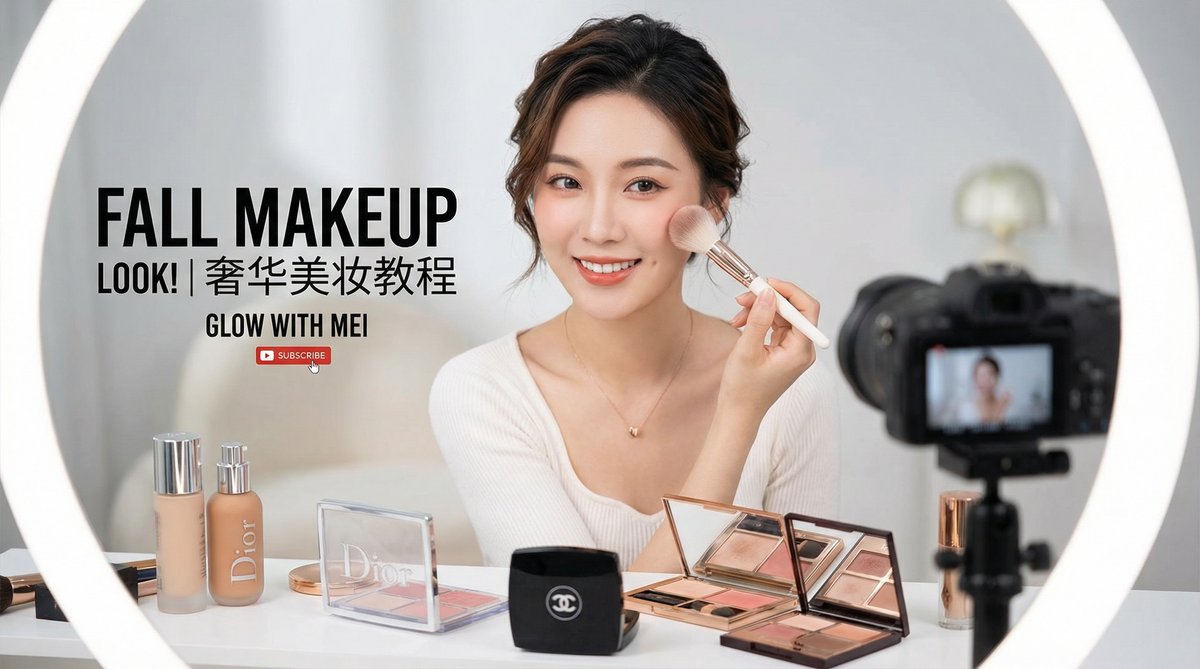 柚子猫美妆视频教程